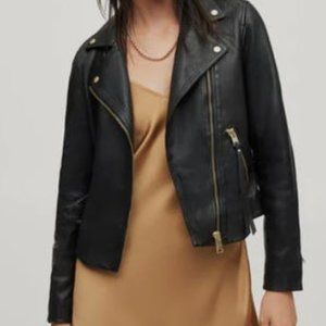 NWT!!! All Saints Leather Dalby Jacket- BRAND NEW WITH TAGS/ Never Worn